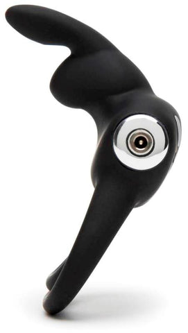 Happy Rabbit Stimulating Rechargeable Rabbit Cock Ring - Cock Rings