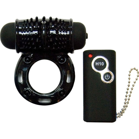 Hero Remote Control Wireless Cock Ring Black - Cock Rings