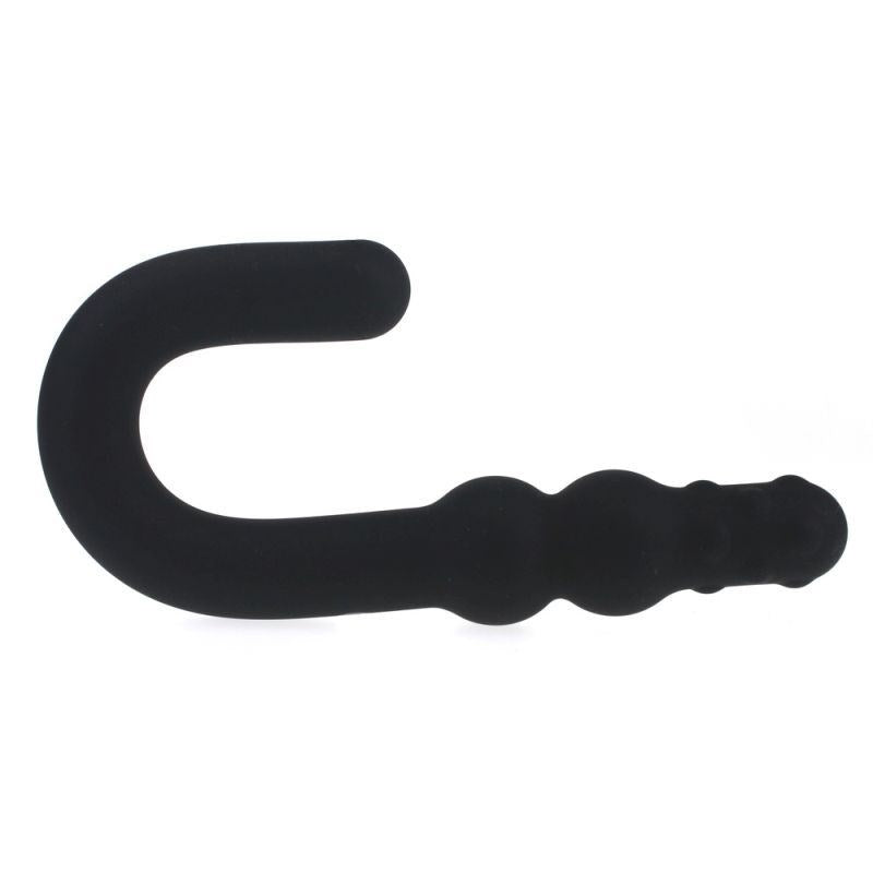 Hook Silicone Anal Plug - - Prostate Toys