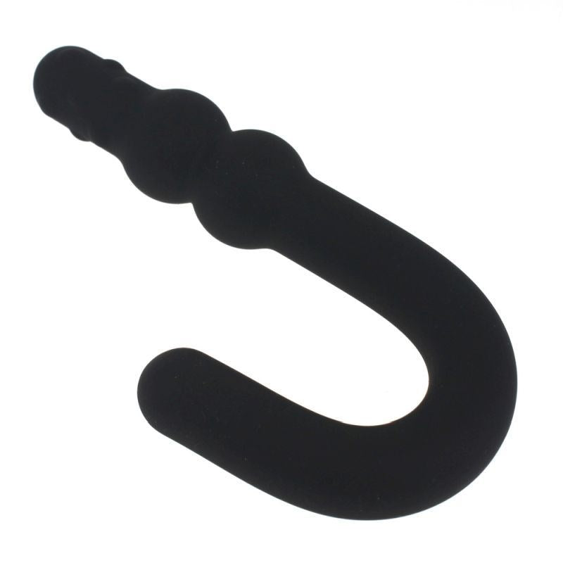 Hook Silicone Anal Plug - - Prostate Toys