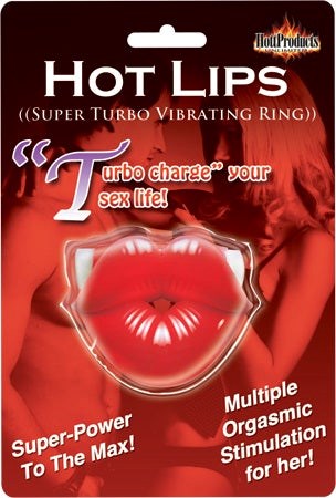 Hot Lips Vibrating Cock Ring - Vibrating Cock Rings