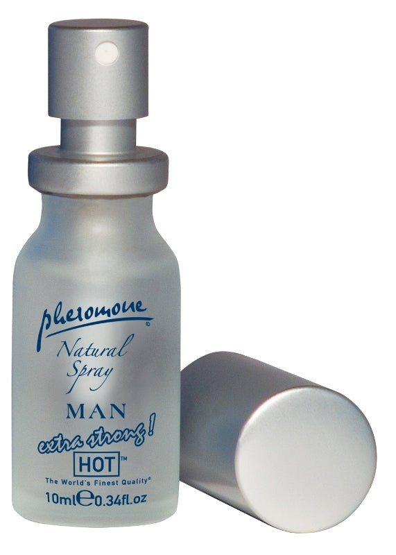 Hot Pheromones Man Natural Spray Extra Strong 10ml - Delay and Excite Sprays