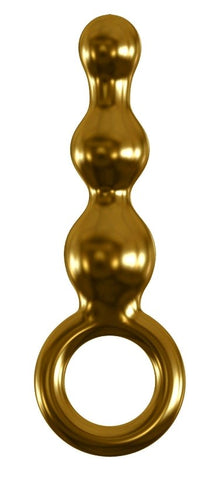 Pipedream Icicles Gold Edition G10 Glass Anal Dildo - Anal Dildos