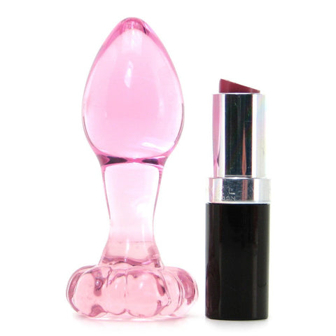 Pipedream Icicles No 48 Glass Butt Plug Massager - Prostate Toys