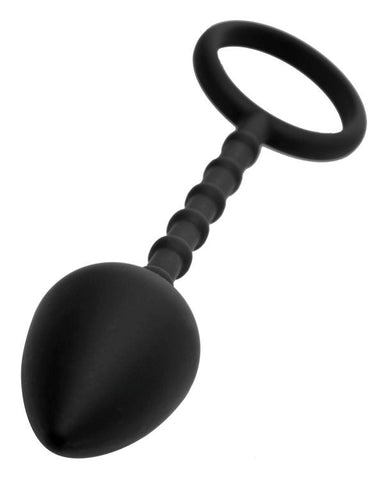 Imbed L Silicone Anal Plug and Cock Ring - Cock Rings