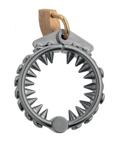 Impaler Locking CBT Ring with Spikes - Cock Rings