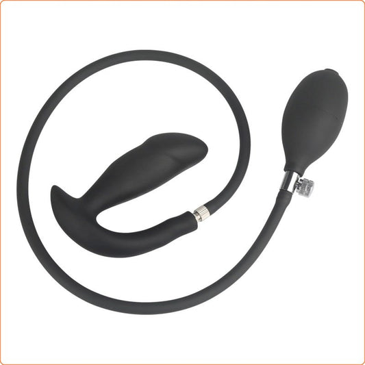 Inflatable Dildo Pump Penis Anal Butt Plug - Butt Plugs