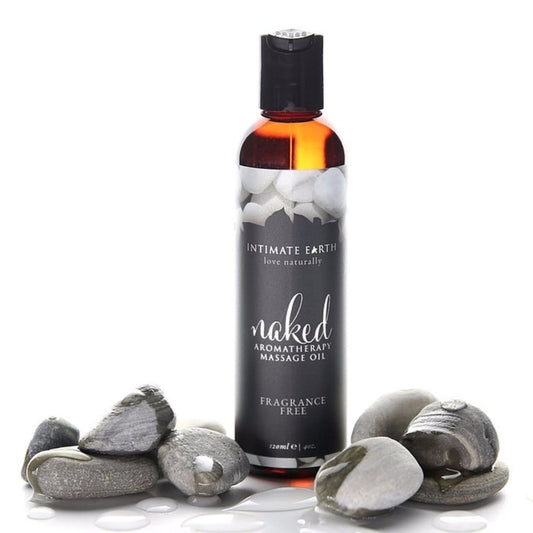 Intimate Earth Aromatherapy Massage Oil 240ml - Water Based Lubes