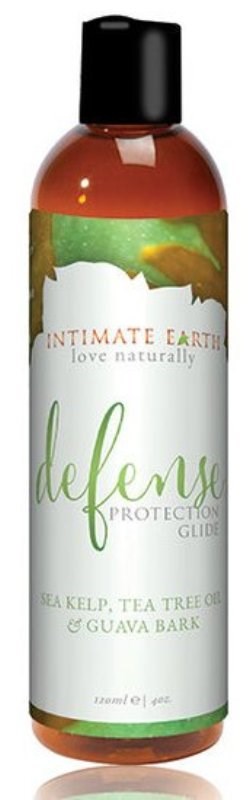 Intimate Earth Defense Protection Glide 120ml - Water Based Lubes