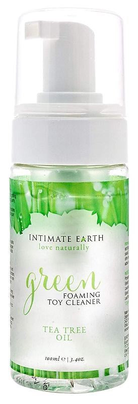 Intimate Earth Green Foaming Toy Cleaner - Adult Toy Cleaner