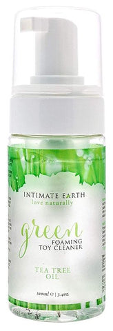 Intimate Earth Green Foaming Toy Cleaner - Adult Toy Cleaner