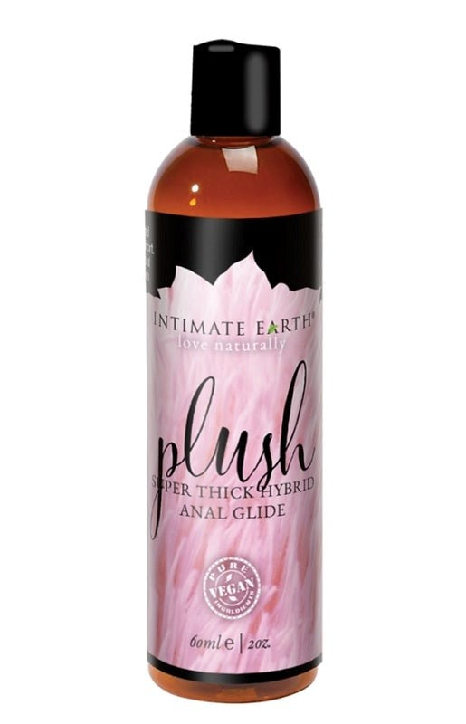 Intimate Earth Plush Super Thick Hybrid Anal Glide - Water Based Lubes