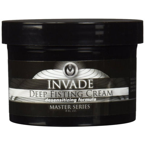 Invade Deep Fisting Cream 8Oz - Silicone Based Lubes