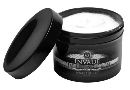 Invade Deep Fisting Cream 8Oz - Silicone Based Lubes