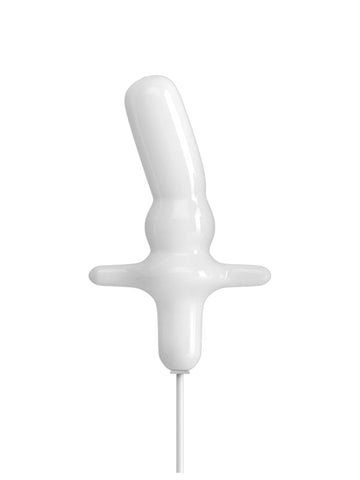 Pipedream iSex USB Anal T Plug White - Prostate Toys