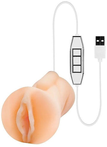 Jizz Vibrating Masturbator Stella Volt - Masturbators and Strokers