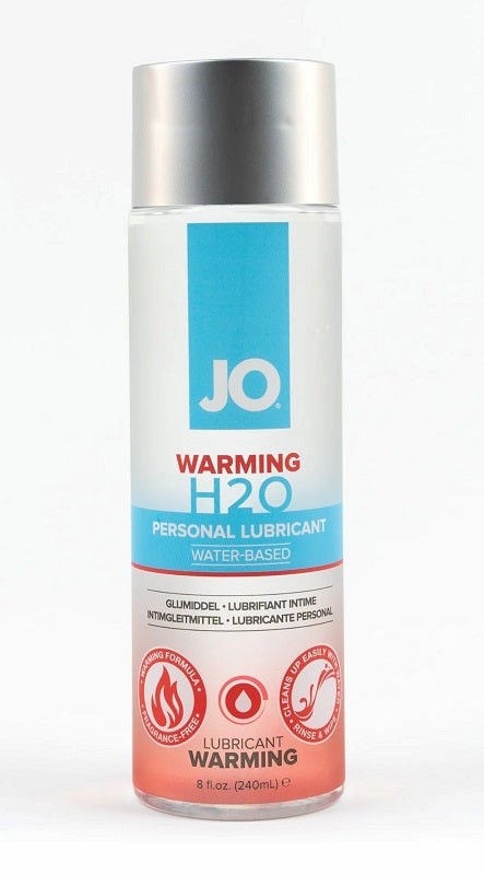 Jo Warming H2O Water-Based Lubricant - Water Based Lubes