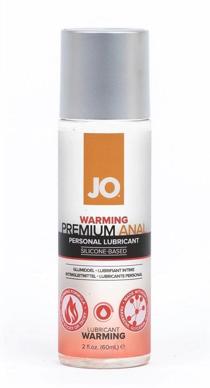 JO Warming Premium Anal Silicone Lubricant - Silicone Based Lubes