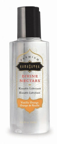 Kama Sutra Divine Nectars Premium Kissable Lubricant 5oz - Water Based Lubes