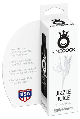 Pipedream King Cock Jizzle Juice Adult Lubricant 59 ml - Water Based Lubes