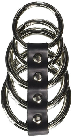 Kinklab 5 Gates of Hell Steel - Cock Rings