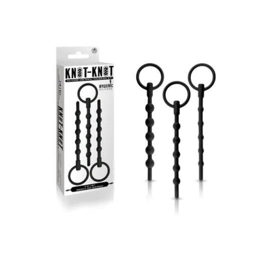 Knot Knot Silicone Urethral Pleasure Kit - Beginner's Delight - Penis Plugs