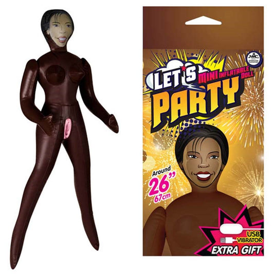 Lifelike Vibrating Pleasure - 'Let's Party Mini Doll Abby' - Love Dolls