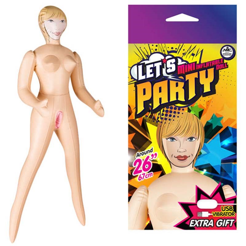 Let's Party Mini Vibrating Doll Jenny - - Love Dolls