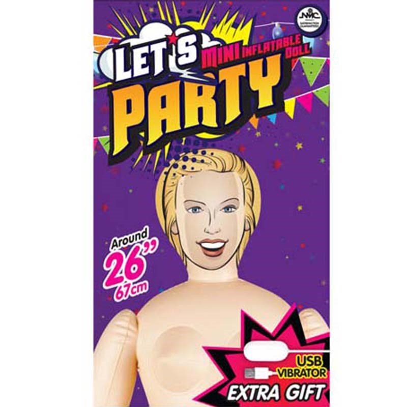 Lets Party Mini Vibrating Doll Taylar - - Love Dolls