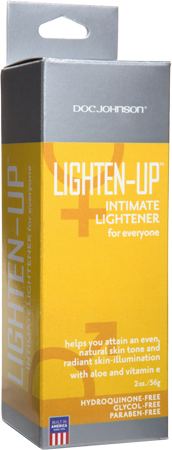 Doc Johnson Lighten-Up Anal Lightening Cream For Everyone - Delay and Excite Sprays