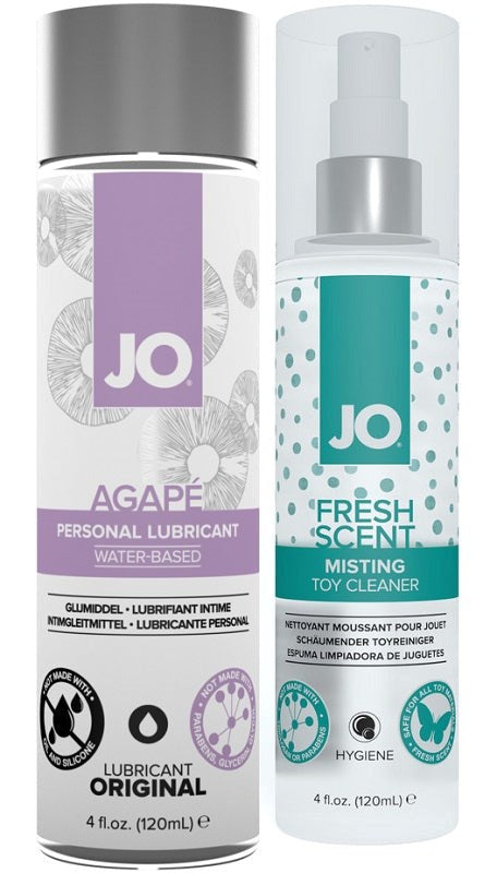 System Jo's Intimate Care Collection - Lubricant & Toy Cleaner - Water Based Lubes
