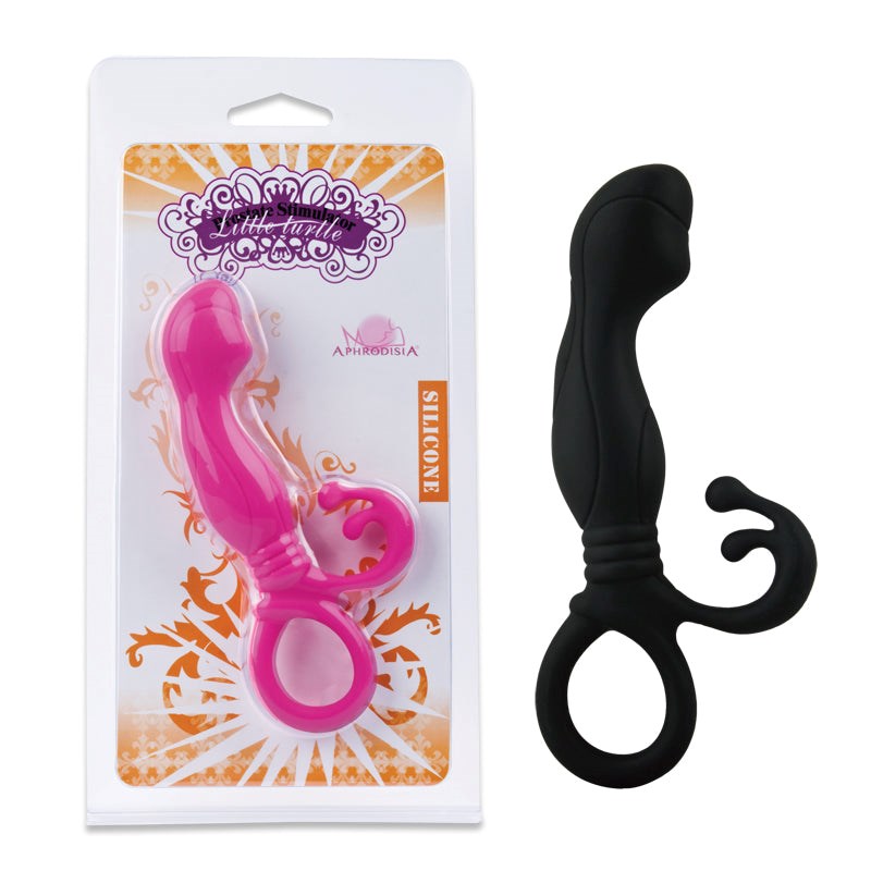 Little Turtle Prostate Stimulator Black - - Prostate Toys