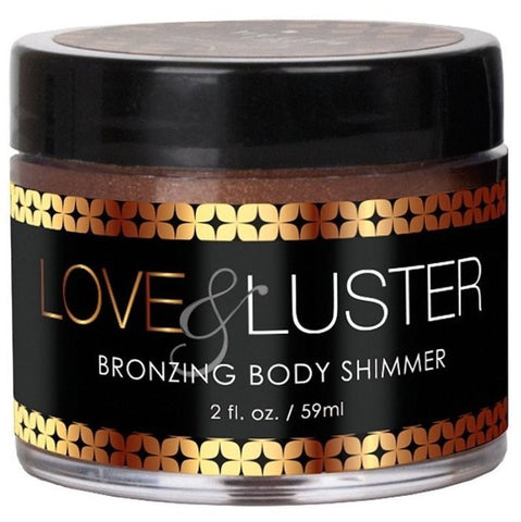 Love and Luster Bronzing Body Shimmer Gel 2oz - Delay and Excite Sprays