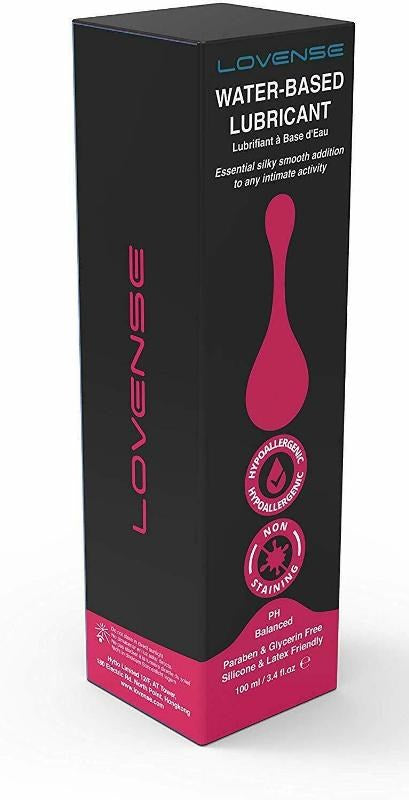 Lovense Water Based Adult Lubricant 100ml - Water Based Lubes
