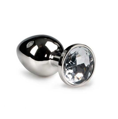 Lucent Jewel Accented Anal Plug - Butt Plugs