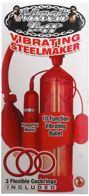 Mack Tuff Vibrating Steelmaker Pump Red - - Pumps, Extenders and Sleeves