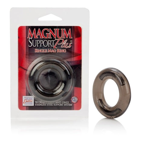 CalExotics Magnum Support Plus Single Stretchy Cock Ring - Cock Rings