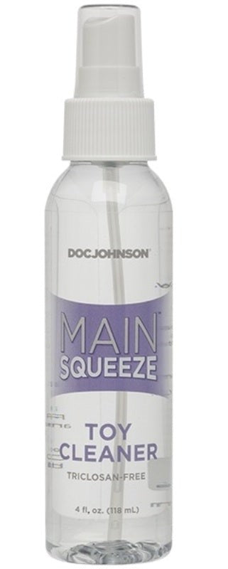 Main Squeeze Toy Cleaner - 118ml - Adult Toy Cleaner