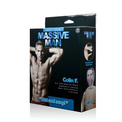 Massive Man Inflatable Doll Colin F - Love Dolls