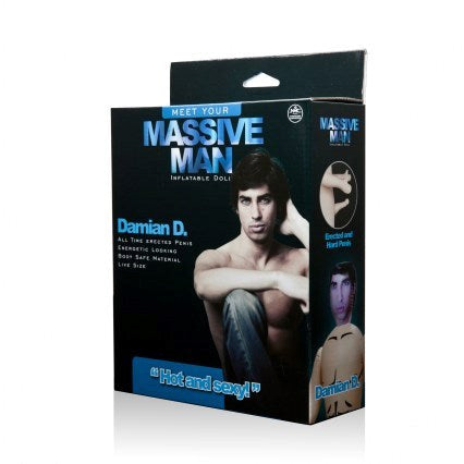 Massive Man Inflatable Doll Damian D - Love Dolls