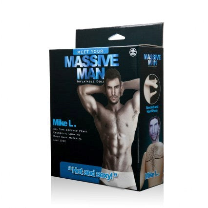 Massive Man Inflatable Doll Mike L - - Love Dolls