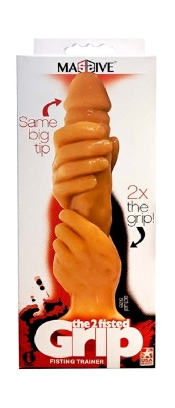 Massive The 2 Fisted Grip Fisting Trainer - Anal Dildos