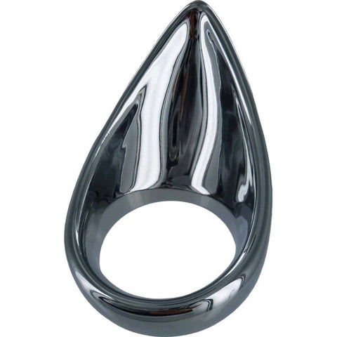 Master Series Taint Licker Cock Ring Small - Steel Cock Rings