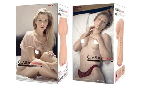 Kokos Clara Onahole Dual Layer Mens Masturbator - Realistic Butts And Vaginas