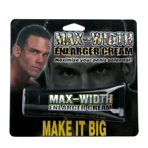 Pipedream Max Width Mens Penis Enlarger Cream 44ml - Delay and Excite Sprays