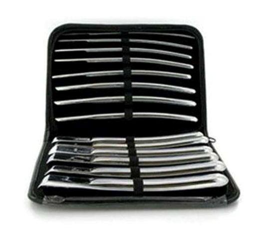 Medical Sex Flat End Urethral Sound Kit - Penis Plugs