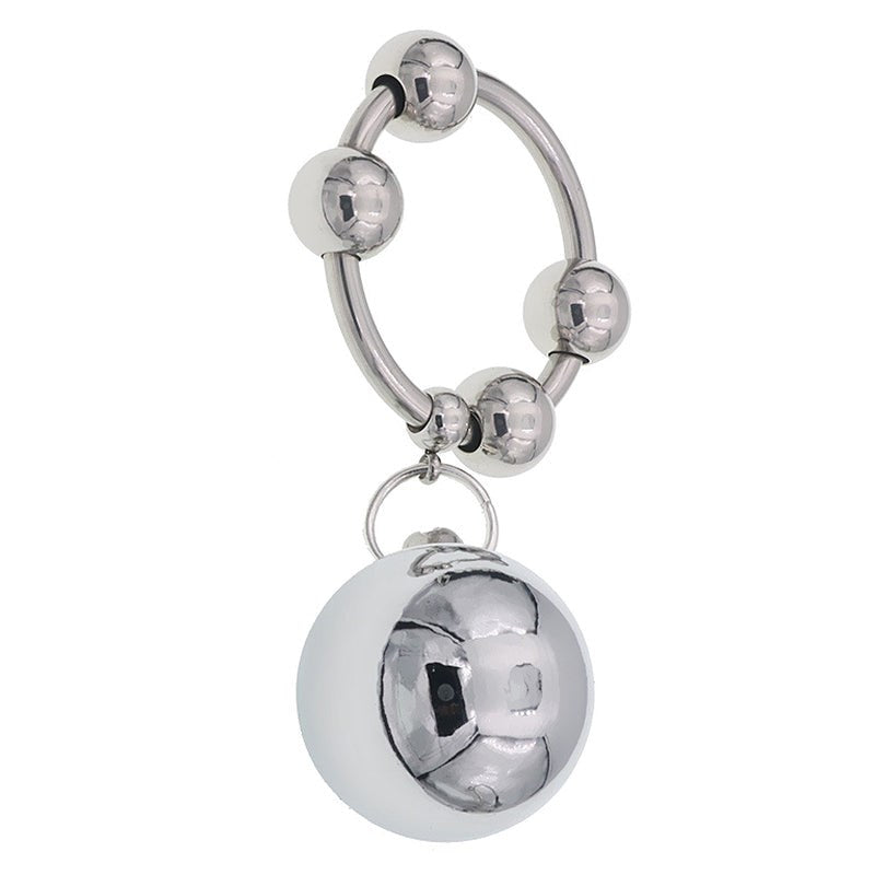 Metal Testicle Weight Hanger - 1 Ball - - Cock Rings