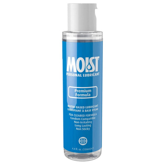 Pipedream Moist Premium Formula Water Based Lube 130 ml - Water Based Lubes