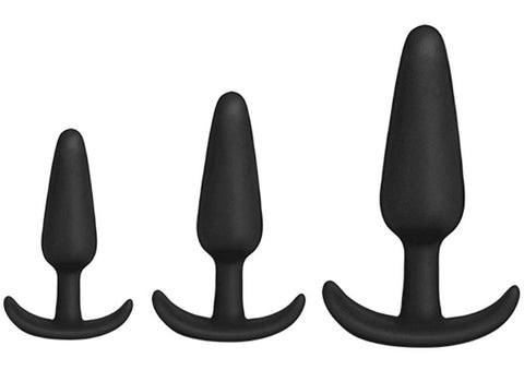 Mood Naughty 1 Trainer Set Black - Butt Plugs