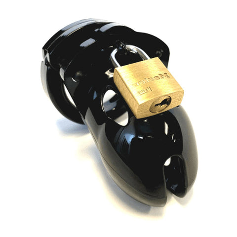 Mr. Stubb Chastity Cock Cage Kit - Black - Male Chastity